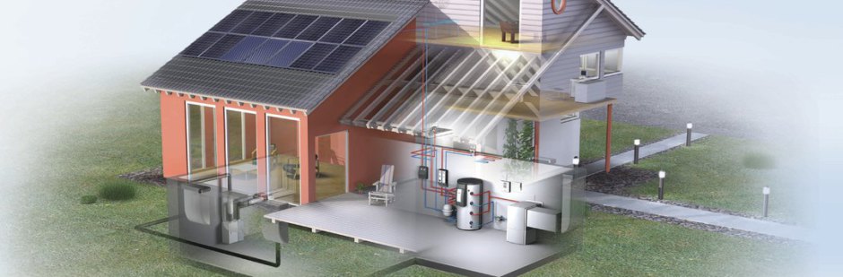 Energieeffizientes Hausdesign